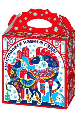 Подарок в картоне