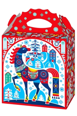 Подарок в картоне