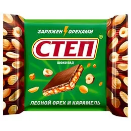 Шоколад Степ 50 г /Славянка/
1 шт. Шоколад Степ 50 г /Славянка/
1 шт.