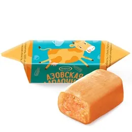 Конфета Азовская молочная /Азовская КФ/
1 шт. Конфета Азовская молочная /Азовская КФ/
1 шт.